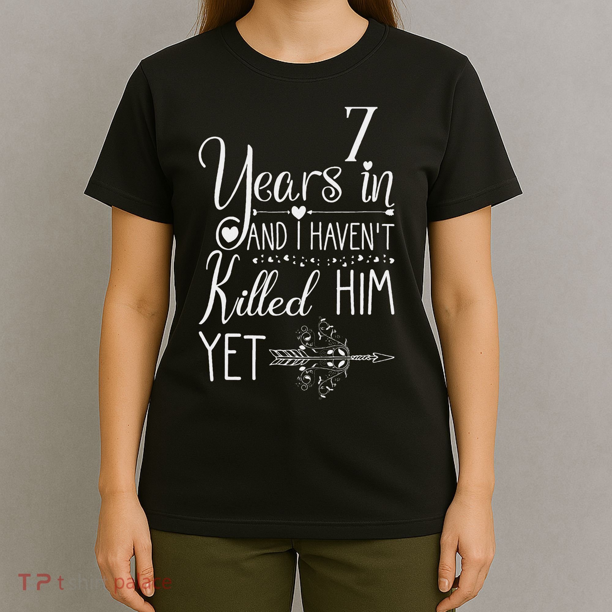7 Years Wedding Anniversary  T-Shirt