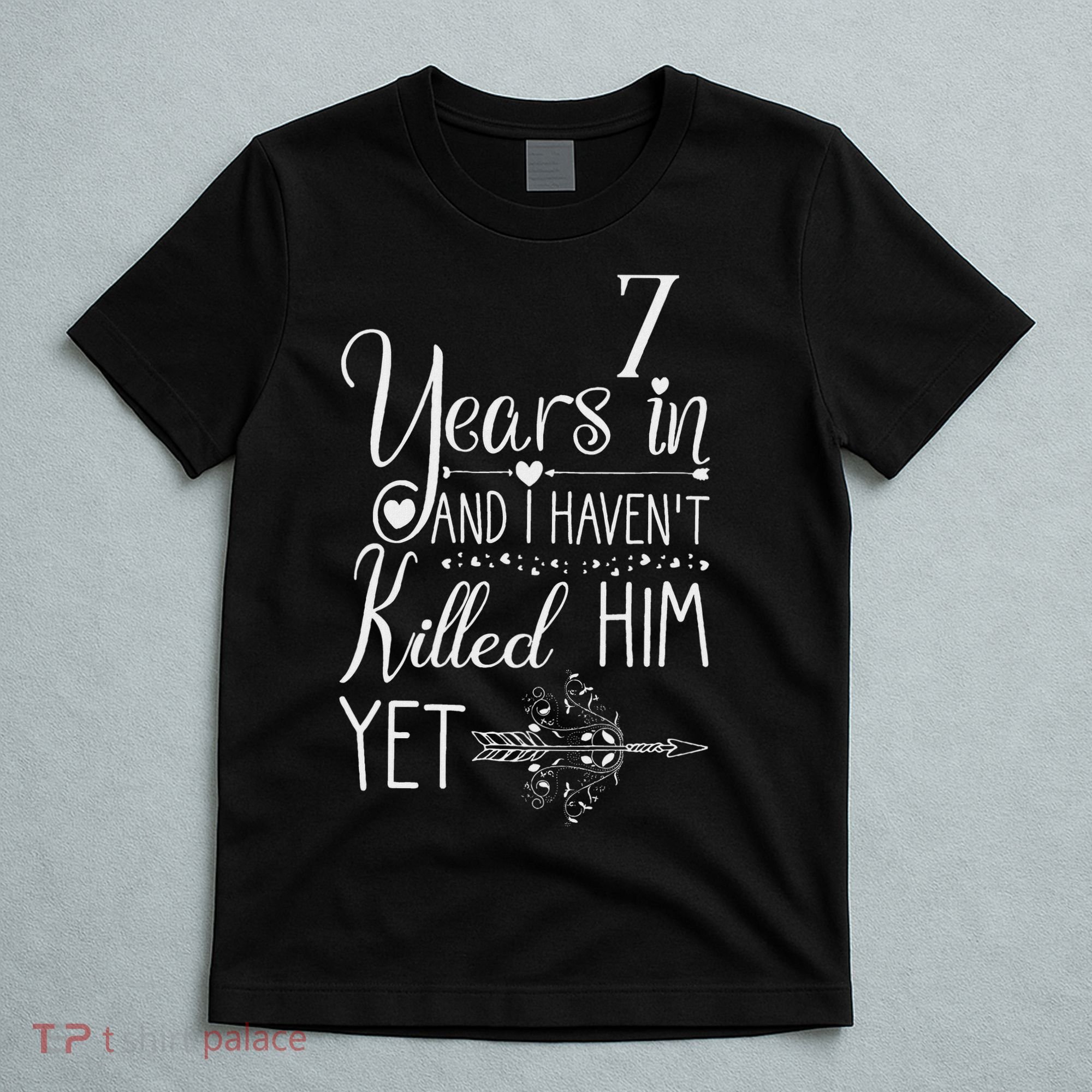 7 Years Wedding Anniversary  T-Shirt
