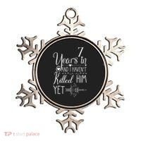 7 Years Wedding Anniversary  Ornament thumb 0