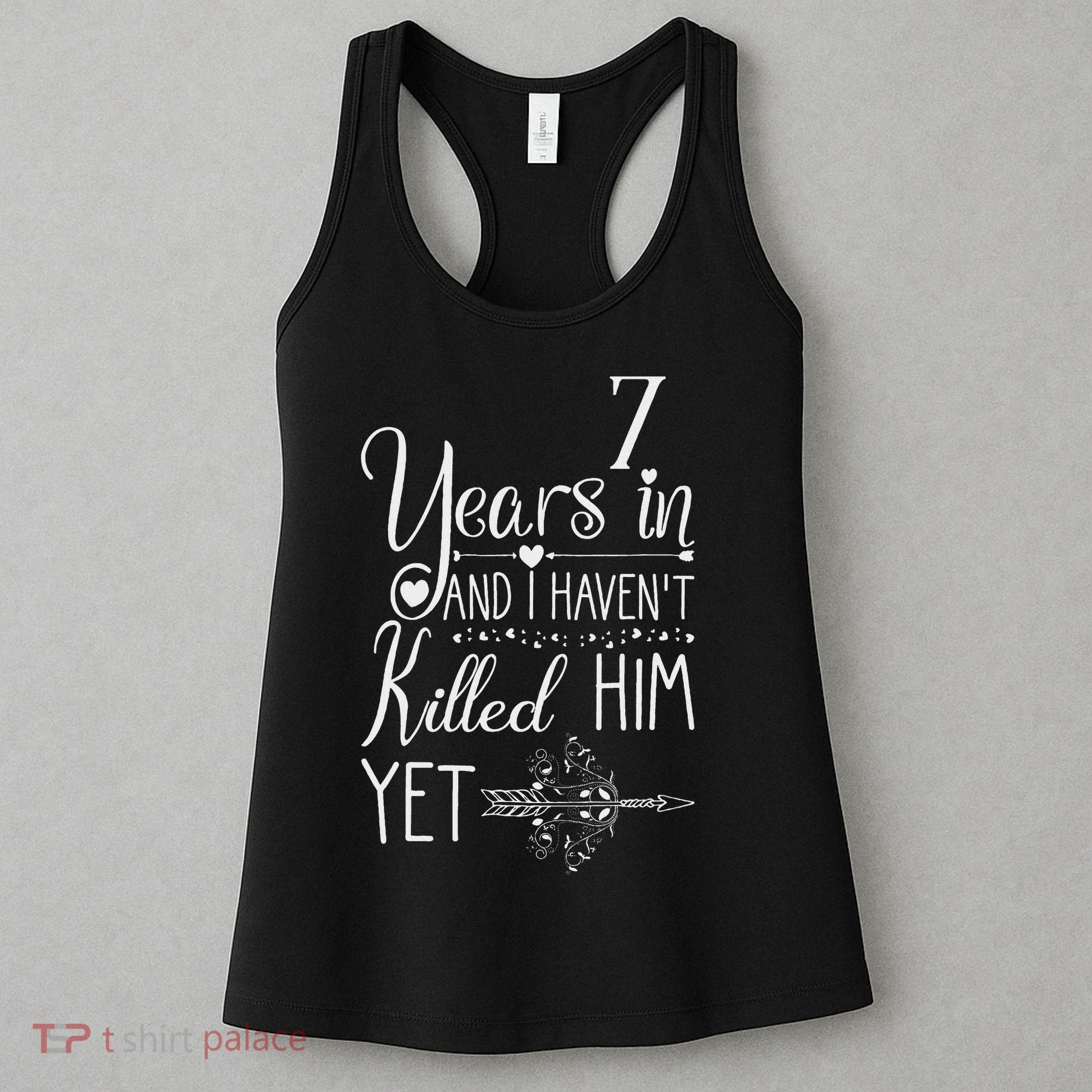 7 Years Wedding Anniversary  Women's Tank Top