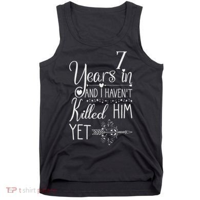 7 Years Wedding Anniversary  Tank Top