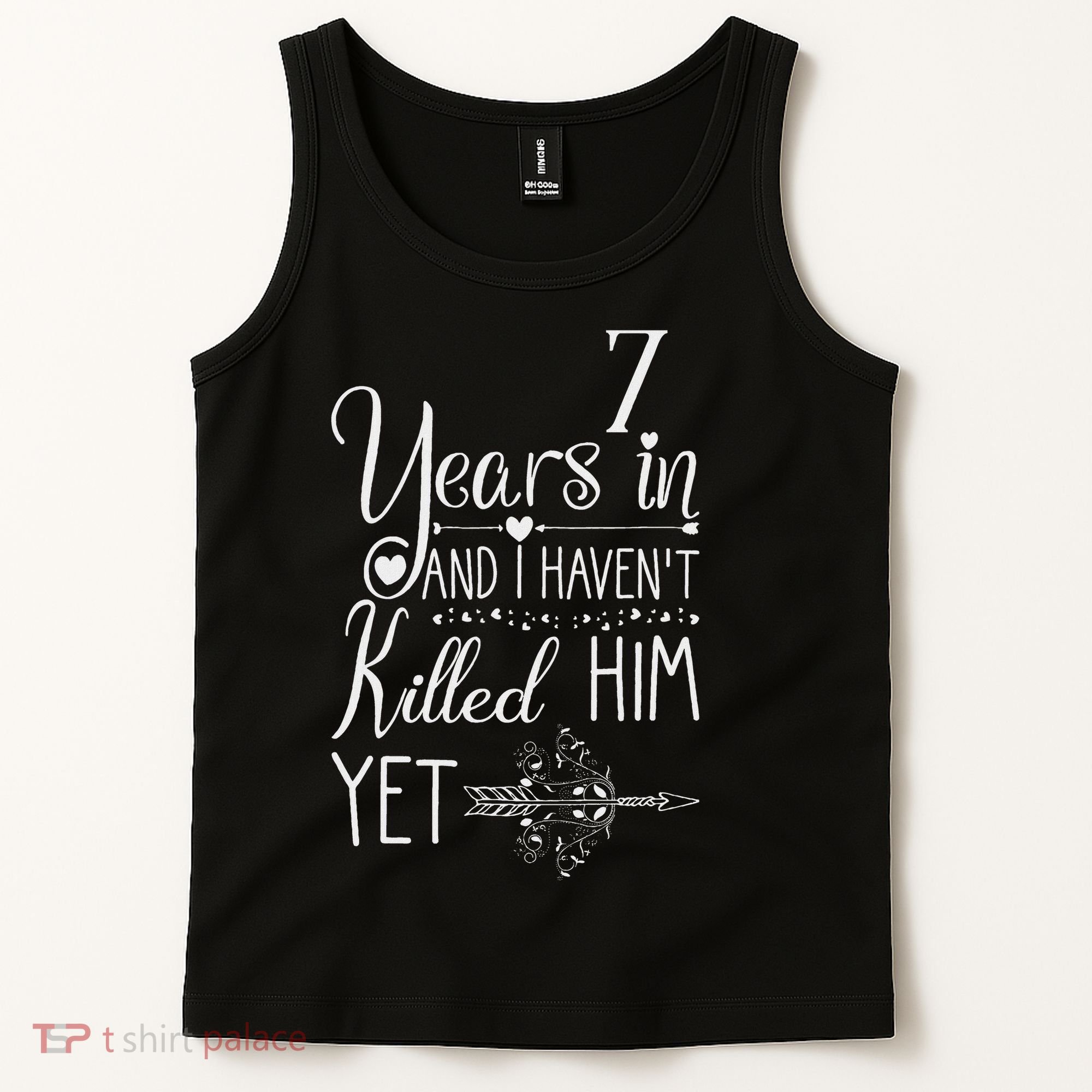 7 Years Wedding Anniversary  Tank Top
