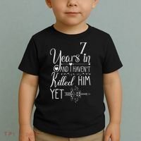 7 Years Wedding Anniversary  Toddler T-Shirt thumb 2