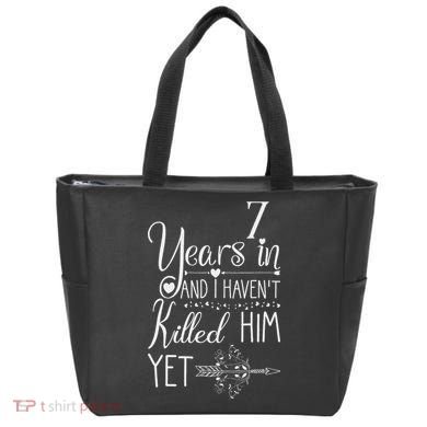 7 Years Wedding Anniversary  Tote Bag