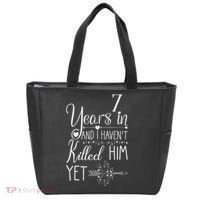 7 Years Wedding Anniversary  Tote Bag thumb 0