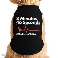 8 Mintues 46 Seconds I Can't Breathe #BLM Doggie Tank thumb 0