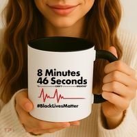 8 Mintues 46 Seconds I Can't Breathe #BLM Coffee Mug thumb 3