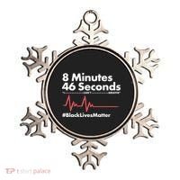 8 Mintues 46 Seconds I Can't Breathe #BLM Ornament thumb 0