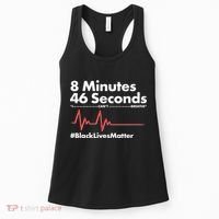 8 Mintues 46 Seconds I Can't Breathe #BLM Women's Tank Top thumb 0