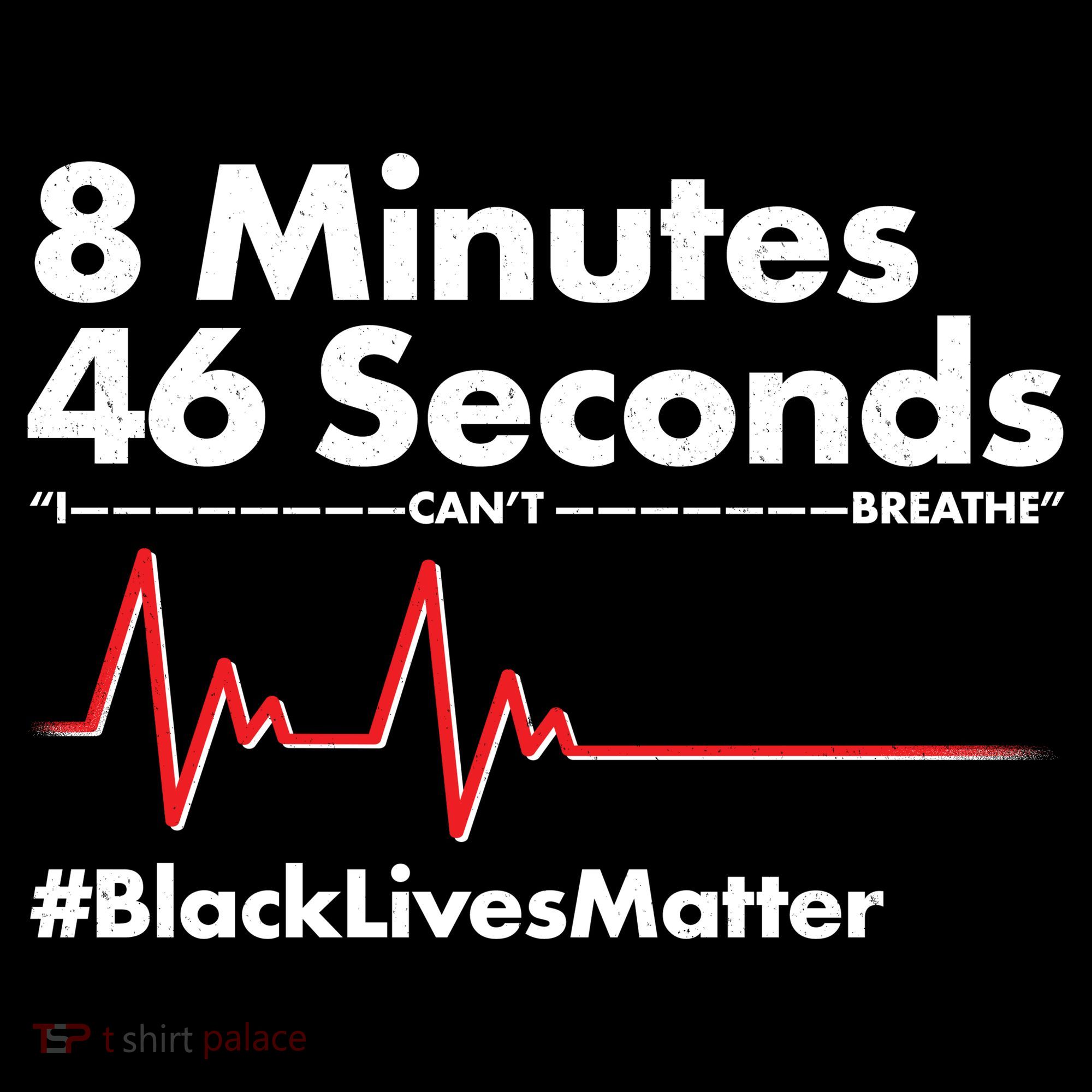 8 Mintues 46 Seconds I Can't Breathe #BLM Toddler Hoodie
