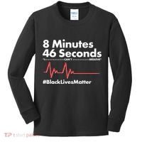 8 Mintues 46 Seconds I Can't Breathe #BLM Kids Long Sleeve Shirt thumb 0