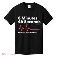 8 Mintues 46 Seconds I Can't Breathe #BLM Kids T-Shirt thumb 0