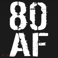 80 AF 80th Birthday USA-Made Doggie Bandana thumb 2