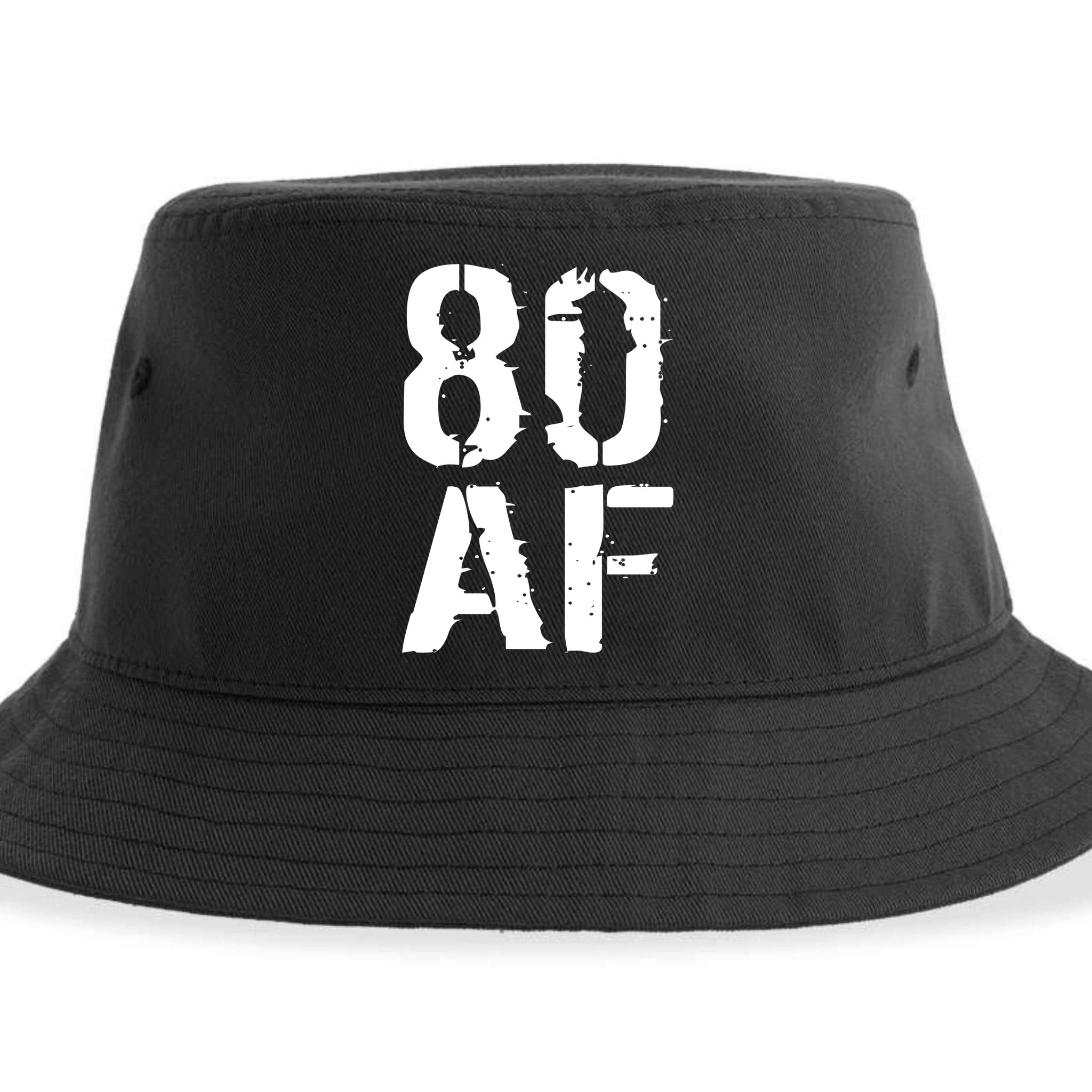 80 AF 80th Birthday Sustainable Bucket Hat