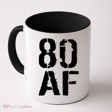 80 AF 80th Birthday Coffee Mug