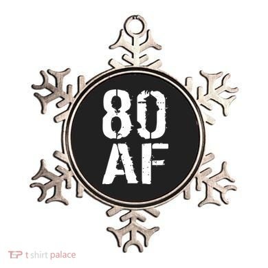80 AF 80th Birthday Ornament