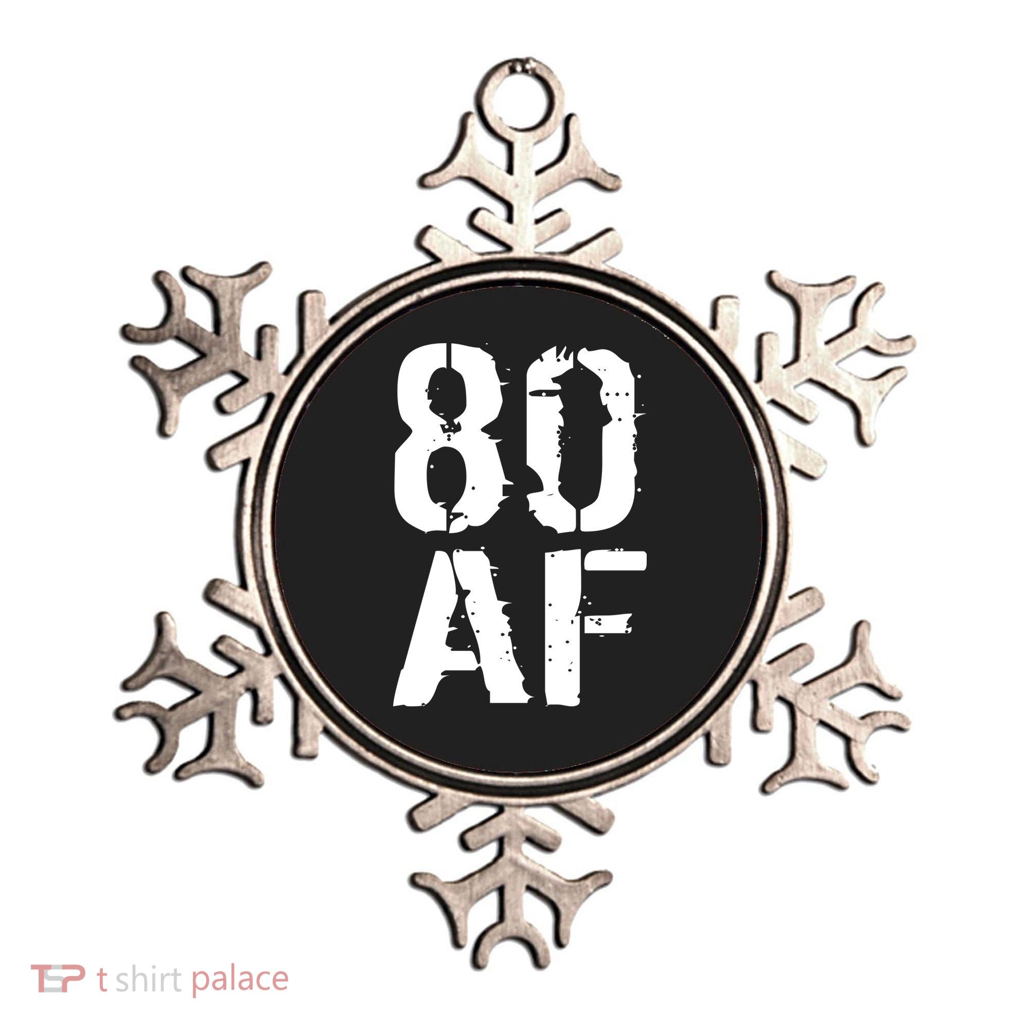 80 AF 80th Birthday Ornament