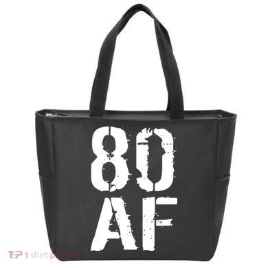 80 AF 80th Birthday Tote Bag