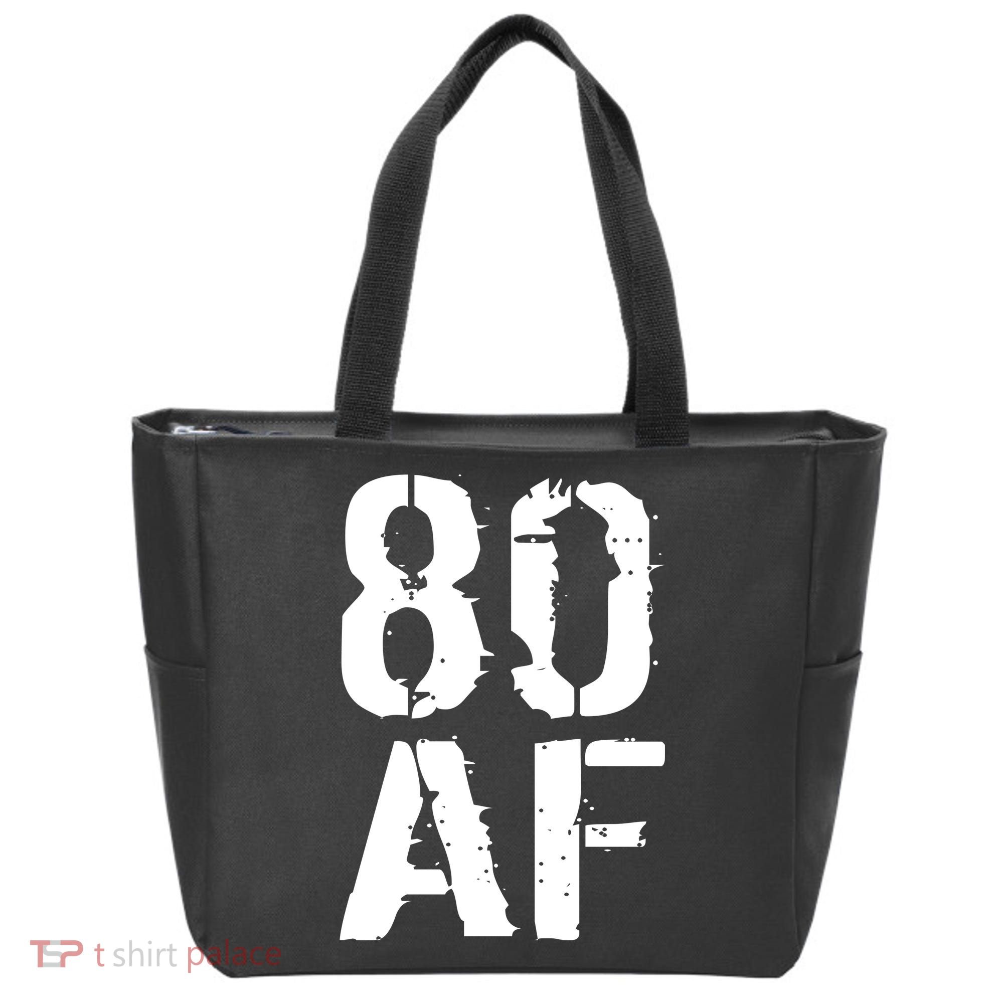 80 AF 80th Birthday Tote Bag