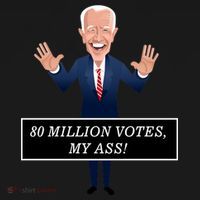 80 Million Votes My Ass Ornament thumb 1