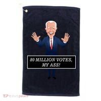 80 Million Votes My Ass Golf Towel thumb 0