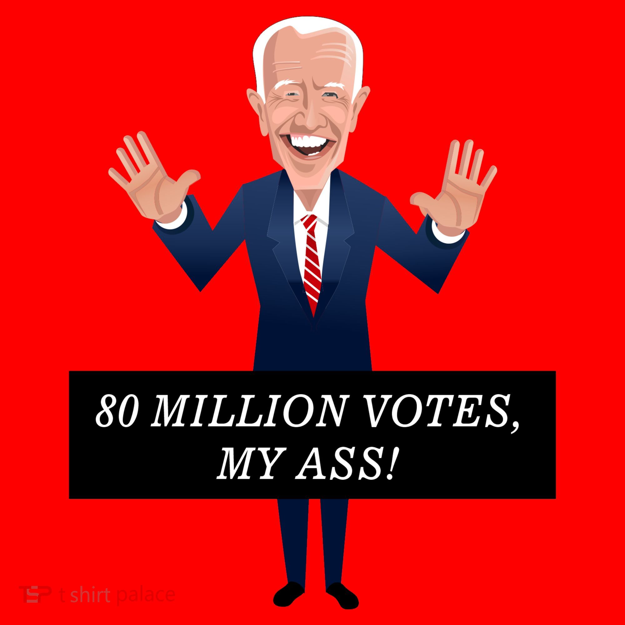 80 Million Votes My Ass Santa Hat