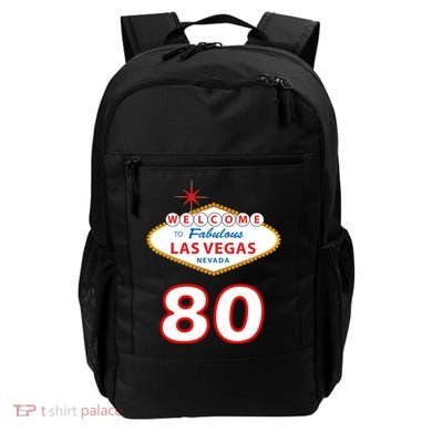 80 Years Old In Vegas - 80th Birthday Backpack