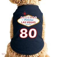 80 Years Old In Vegas - 80th Birthday Doggie Tank thumb 0