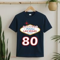 80 Years Old In Vegas - 80th Birthday T-Shirt thumb 2