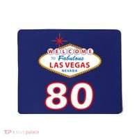 80 Years Old In Vegas - 80th Birthday Mousepad thumb 0