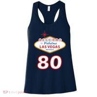 80 Years Old In Vegas - 80th Birthday Women's Tank Top thumb 0