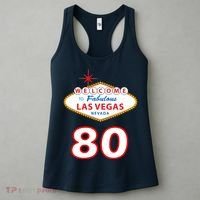 80 Years Old In Vegas - 80th Birthday Women's Tank Top thumb 3