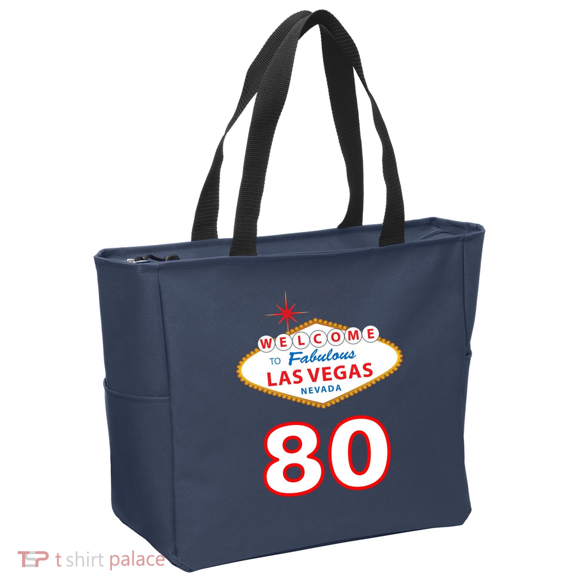 80 Years Old In Vegas - 80th Birthday Tote Bag