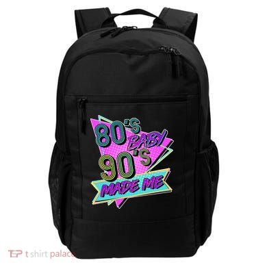 80's Baby 90's Made Me Backpack