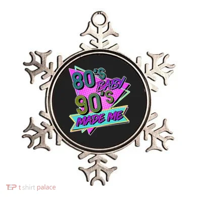 80's Baby 90's Made Me Ornament