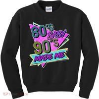 80's Baby 90's Made Me Kids Sweatshirt thumb 0