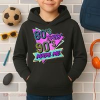80's Baby 90's Made Me Kids Hoodie thumb 2