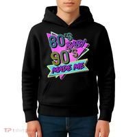 80's Baby 90's Made Me Kids Hoodie thumb 4