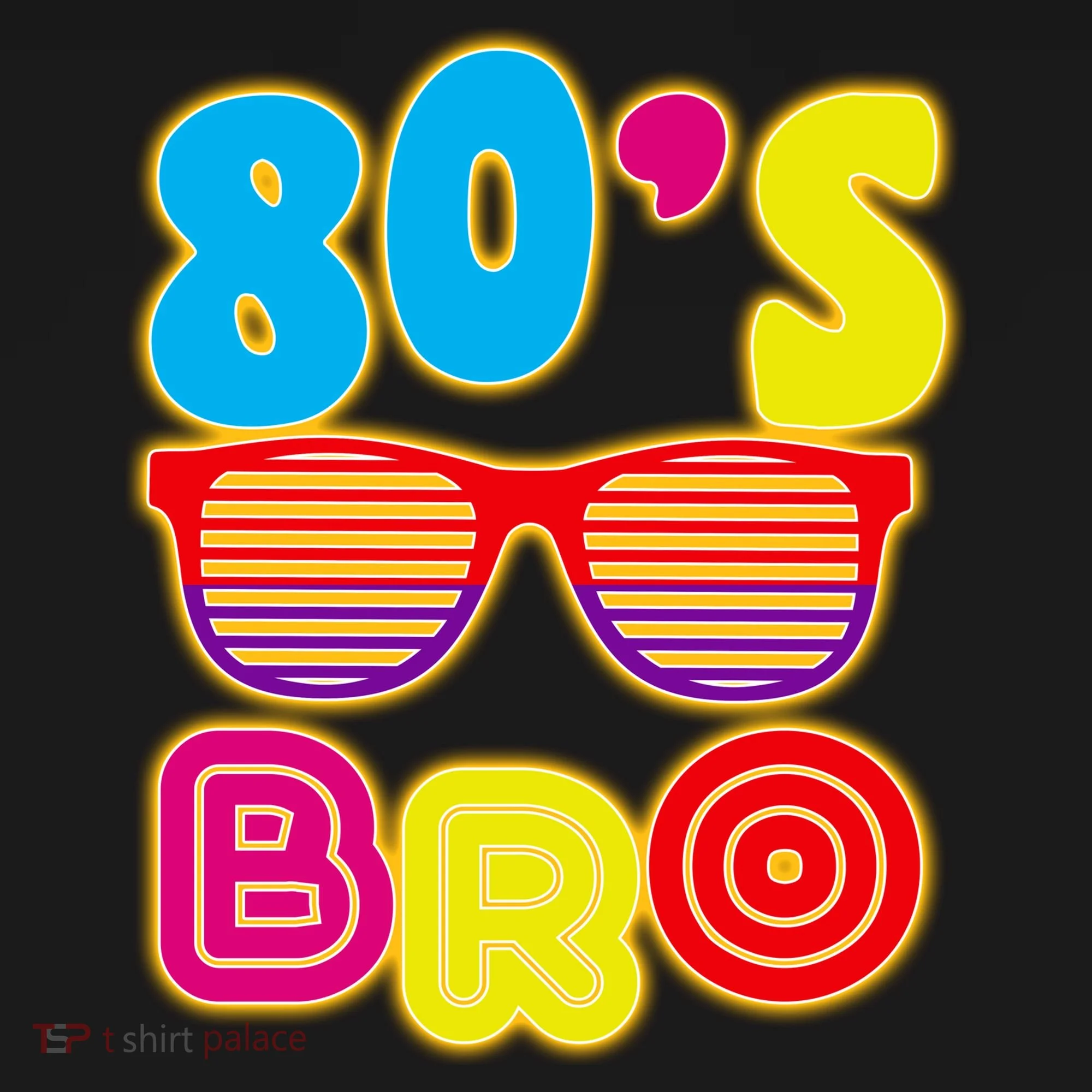 80's Bro Retro Shades Doggie Tank