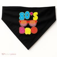80's Bro Retro Shades USA-Made Doggie Bandana thumb 0