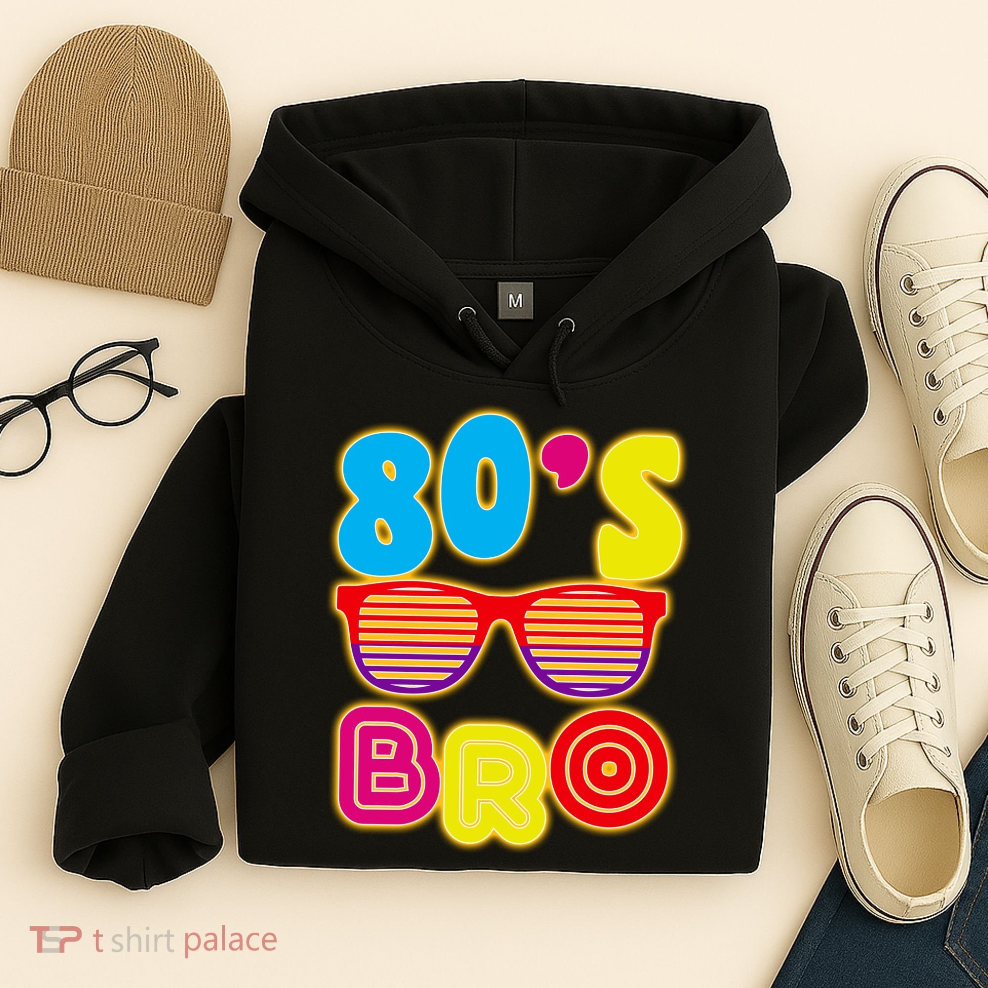 80's Bro Retro Shades Hoodie