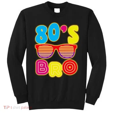 80's Bro Retro Shades Sweatshirt