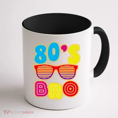 80's Bro Retro Shades Coffee Mug back