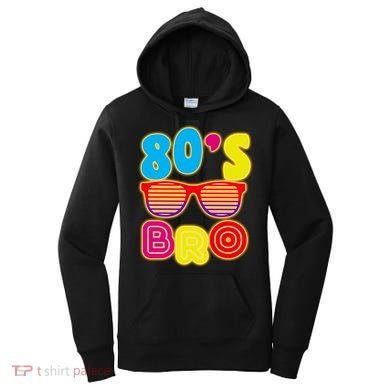 80's Bro Retro Shades Women's Hoodie