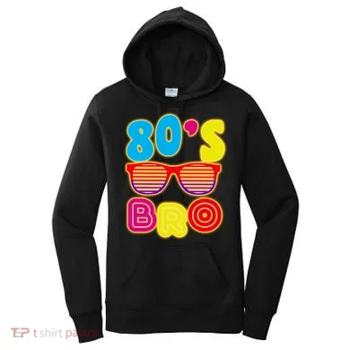 80's Bro Retro Shades Women's Hoodie