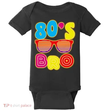 80's Bro Retro Shades Baby Bodysuit