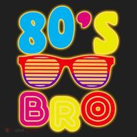 80's Bro Retro Shades Golf Towel thumb 3