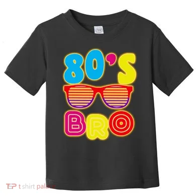 80's Bro Retro Shades Toddler T-Shirt