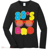 80's Bro Retro Shades Women's Long Sleeve Shirt thumb 0