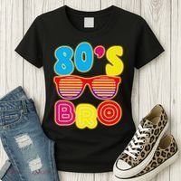 80's Bro Retro Shades Women's T-Shirt thumb 3